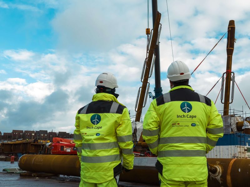 SLPE Marks Significant Progress in Inch Cape Offshore Wind Farm OSS Construction